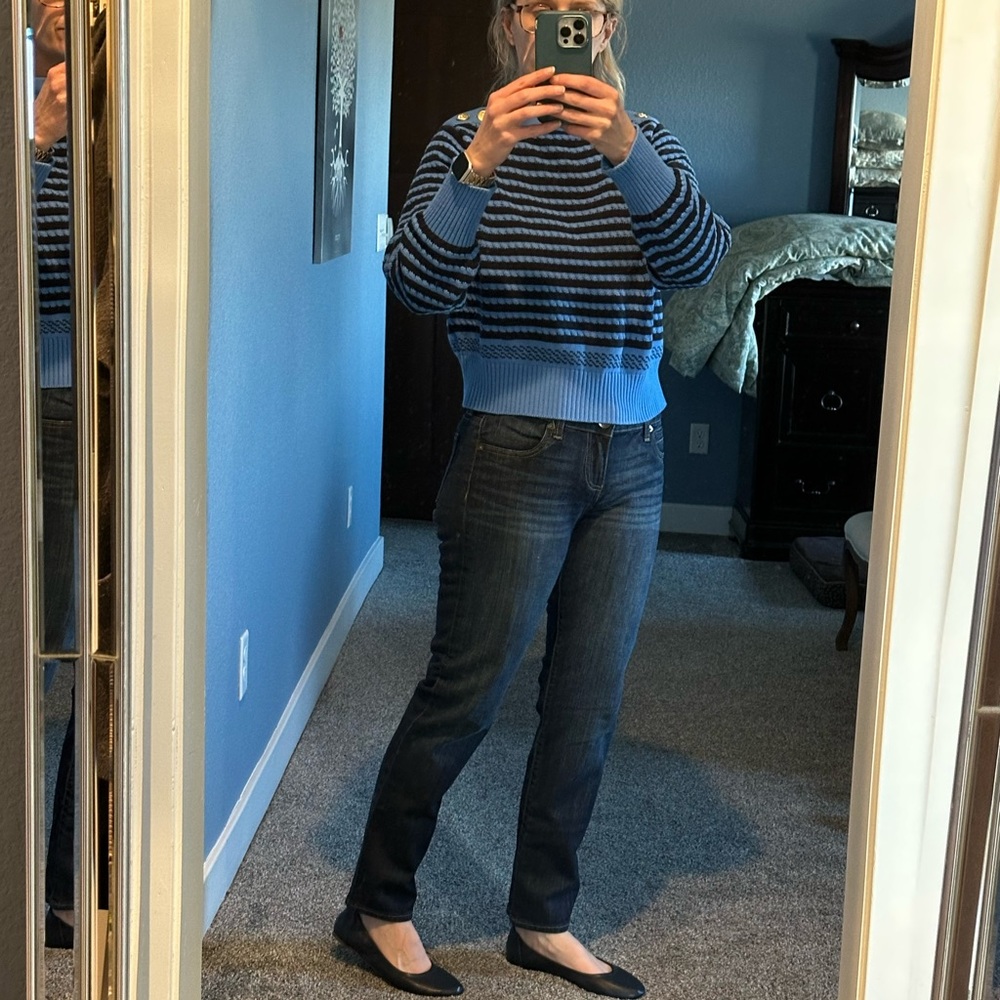 Kut from the Kloth Catherine Boyfriend Dark Wash Jeans